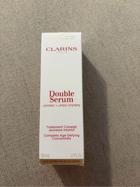 NEW & SEALED Clarins Double Serum Complete Age-Defying Concentrate 1.7oz